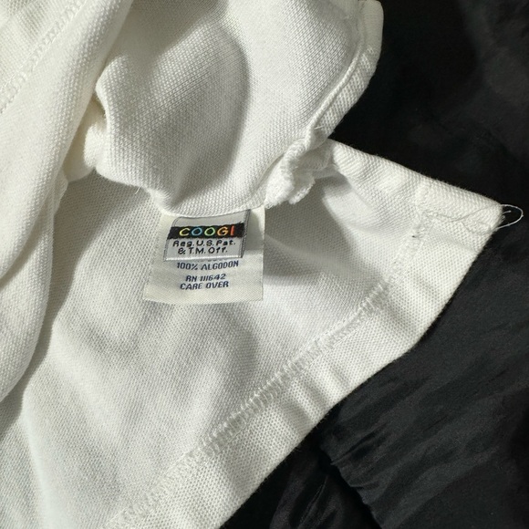 PreOwned COOGI 4xl Long sleeve cotton polo with French cuffs 58# - Picture 8 of 13